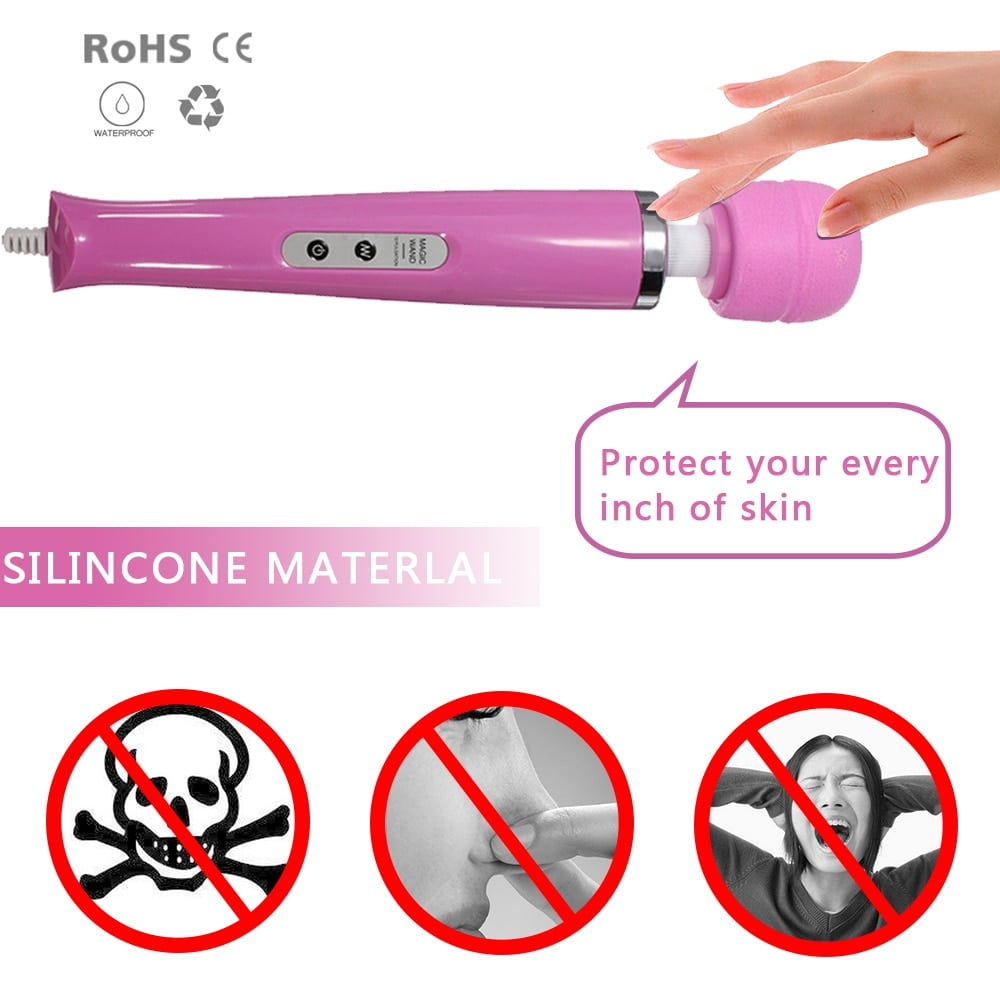 Big 10 Speeds Magic Wand Massager,Big Magic Wand Massage Stick AV Vibrators Sexy Clit Vibrator Sex Toys for Women Masturbation - Image 4