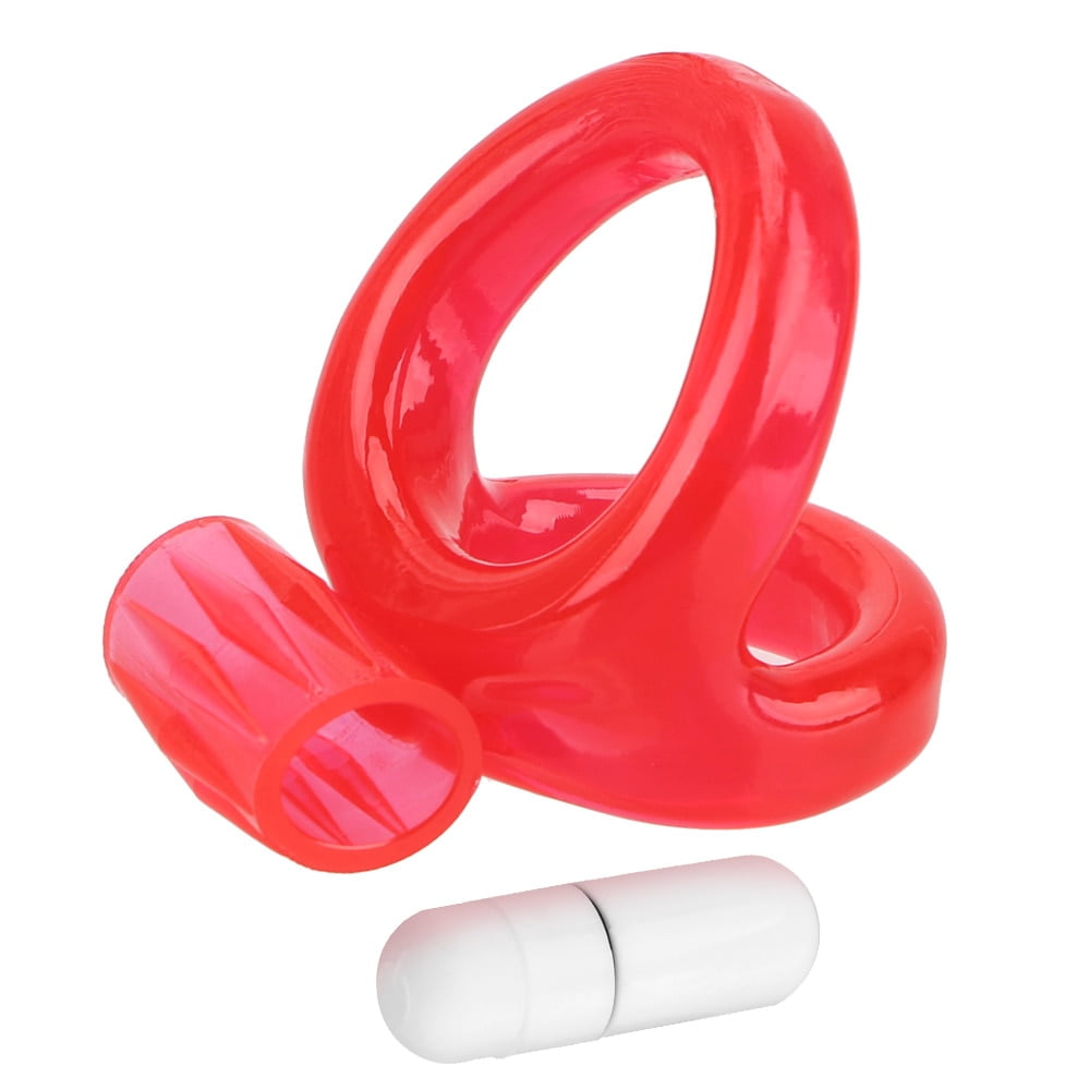 VATINE Male Time Delay Ejaculation Sexy Dual Ring Sex Toys for Men Penis Erections Vibrating Cock Rings Penis Ring Vibrator - Image 5