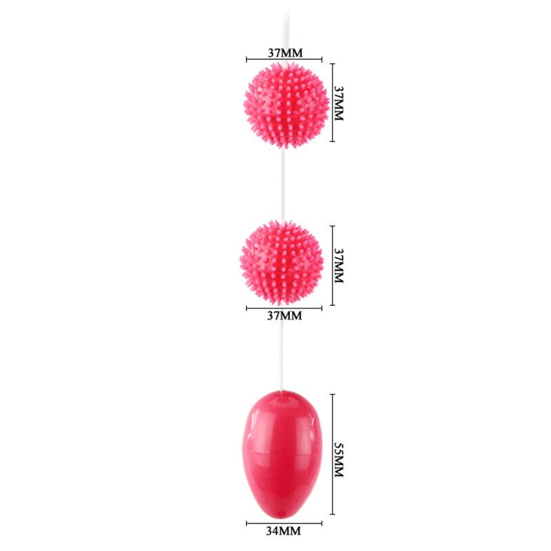 Women Kegel Vaginal Ball Pretty Love Silicone Vagina Exerciser ,Kegal Ball, Smart Love Ball Koro Ben Wa ball Sex Toys For Women - Image 2