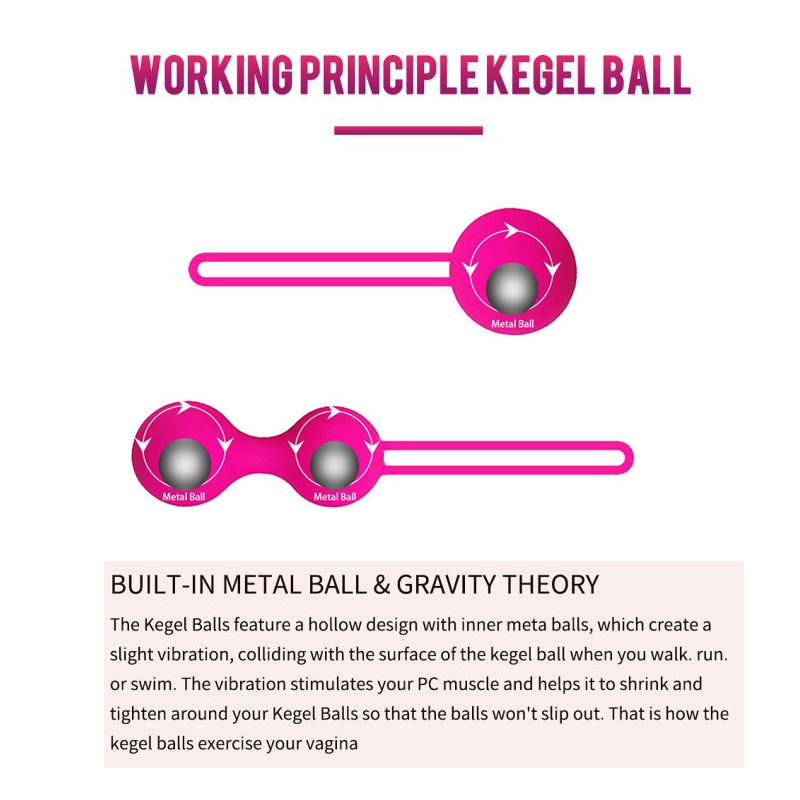 Safe Silicone Smart Ball Vibrator Kegel Balls Ben Wa Ball Vagina Tighten Exercise Machine Sex Toys for Women Vaginal Geisha Ball - Image 4
